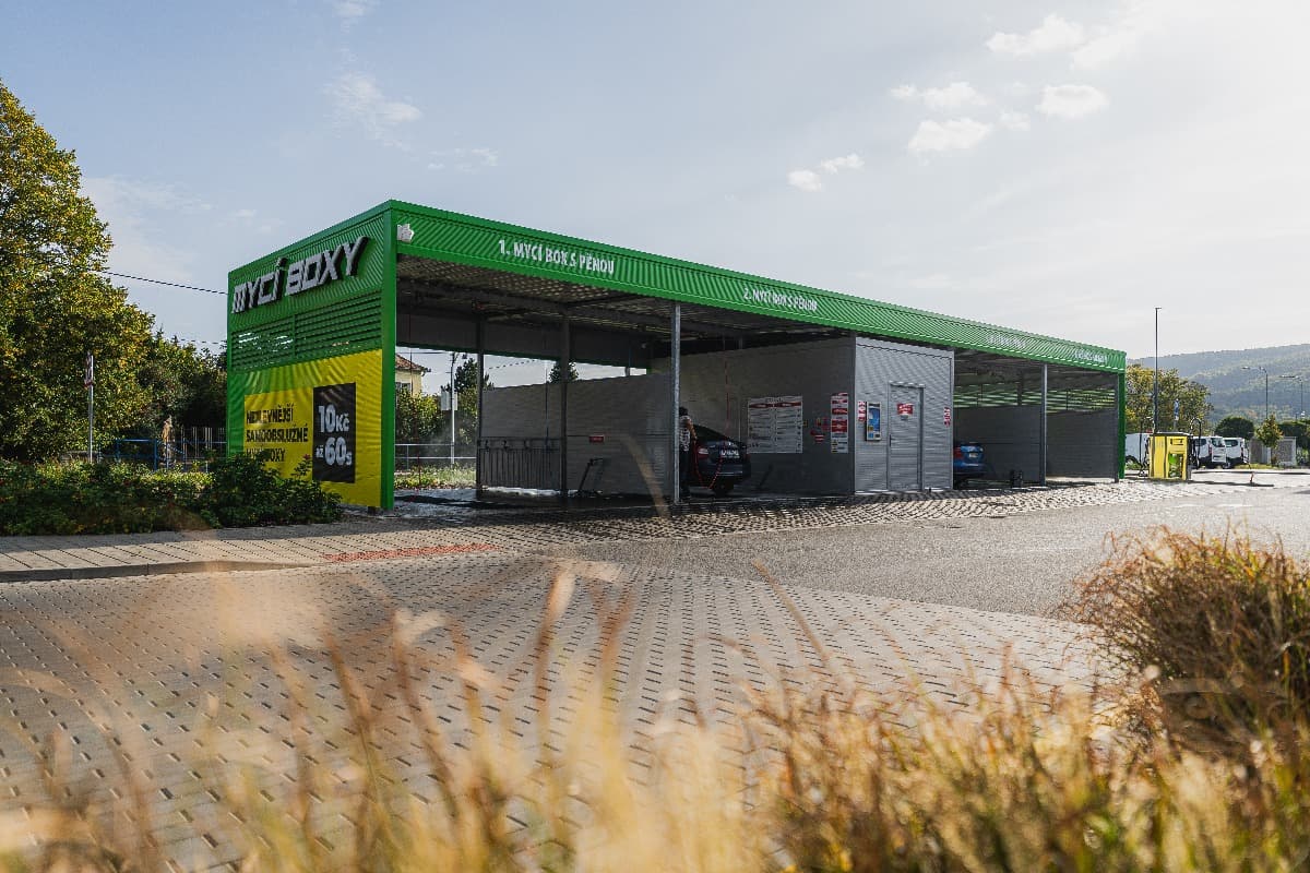 Samoobslužná mycí centra